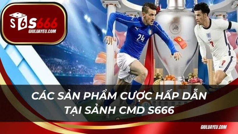 CMD S666 Các sản phẩm cược hấp dẫn tại sảnh CMD S666