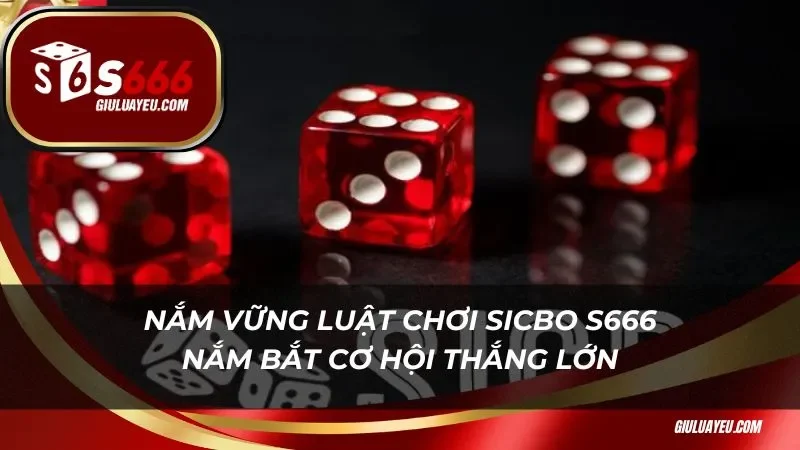 sicbo S666 Nắm vững luật chơi sicbo S666 nắm bắt cơ hội thắng lớn